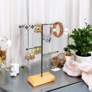 Organizer Stand | Metal Earring Stand | Jewelry Display Rack | Earrings & Bracelet Holder | Chain Organizer | Hanging Jewelry Display | Accessory Organizer - GR-1050